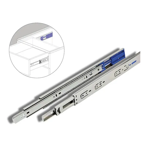 Corredera Extension 45cm Alta Durabilidad Calidad 16 Juegos