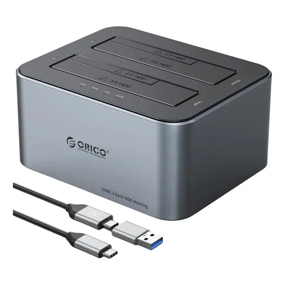 Dockstation Usb-c 3.2 Gen 2 Para Hd 2,5  3,5  Super Speed