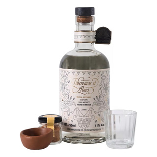 Kit Mezcal Artesanal Liberemos El Alma 100% Agave 750 Ml. Kit Mezcal Artesanal Liberemos El Alma 100% Agave 750 Ml.