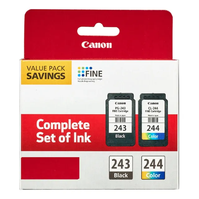 Cartucho De Tinta Canon Pg-243 Y Cl-244 2 Unidades