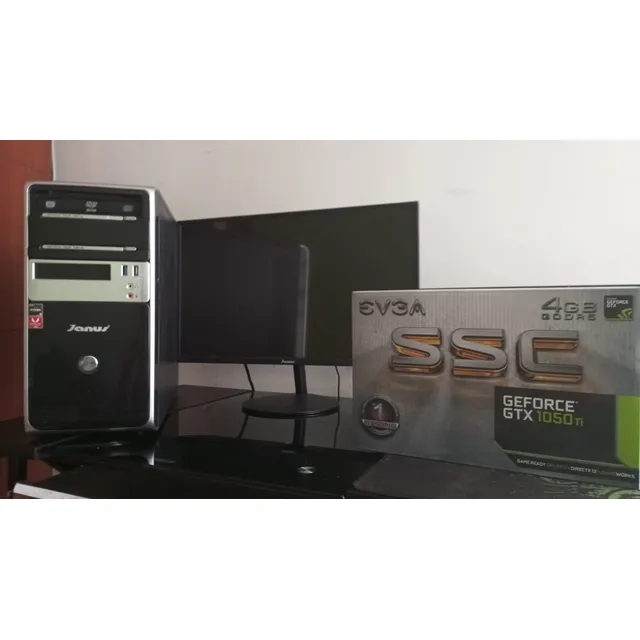 Pc Janus Ryzen 5 2400g, 16gb Ram, 1tb Hdd, Gtx 1050 Ti