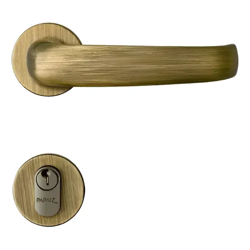 洋楽 OPPAZET Fechadura Porta Interna Oxidada 40mm Mz271 Standard Papaiz | Frete