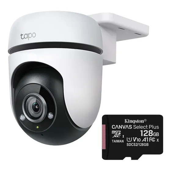 Cámara Seguridad Exterior Tp-link C500 Full Hd + 128gb