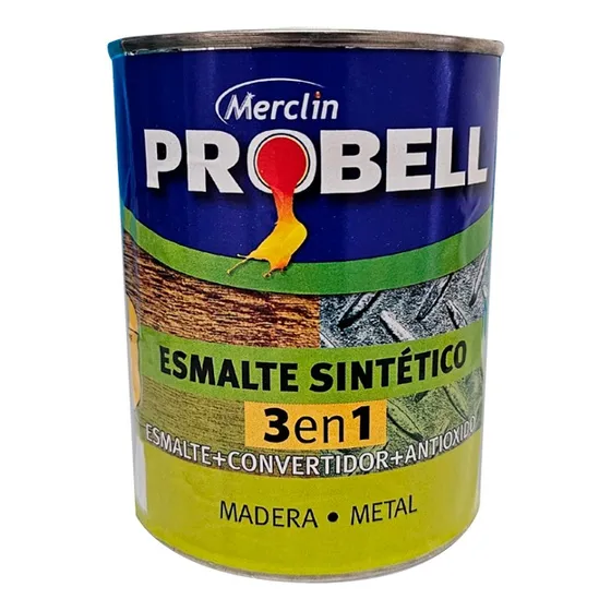 Esmalte Sint 3 En 1 Probell 1 Lts Brillante Verde Ingles