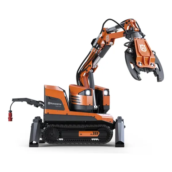 Robot De Demolición Industrial Husqvarna Dxr95