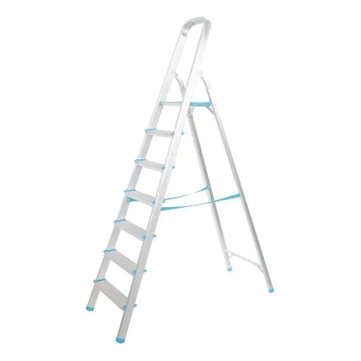 Escalera De Aluminio Plegable 7 Escalones