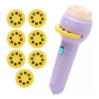 Proyector Infantil Con Carrete De Linterna Con Proyector Infantil Con Carrete De Linterna Con
