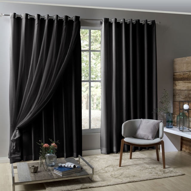 Cortina Luxo Para Sala Quarto 4,00 X 2,60 Voil/voal Cortina Luxo Para Sala Quarto 4,00 X 2,60 Voil/voal
