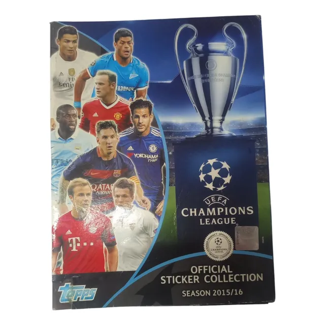 Álbum Panini Uefa Champions League 2015 2016 Vacio