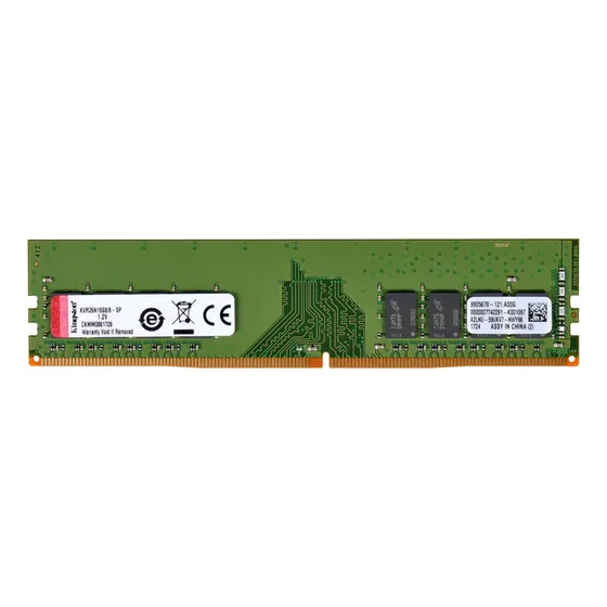 Memória RAM Ddr4 verde 8GB Kingston KVR26N19S8/8