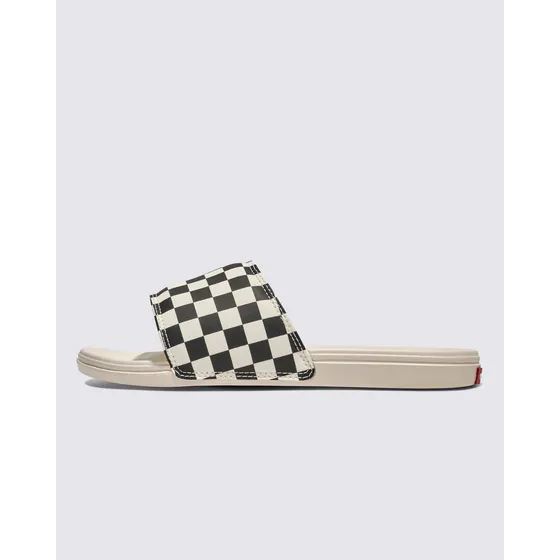 Sandalias Mujer La Costa Slide-on Checkerboard Marshmallow