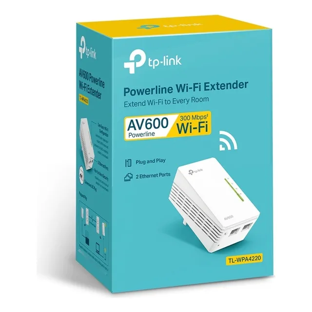 Tp-link Extensor Powerline Tl-wpa4220 Wifi Av500 A 300mbps