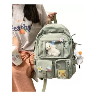 Conjunto De Mochila Escolar, Linda Chica, Con Colgante Conjunto De Mochila Escolar, Linda Chica, Con Colgante