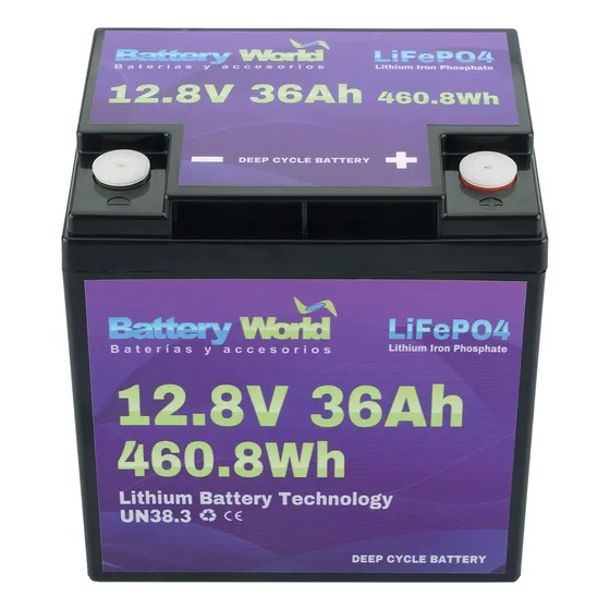 Batería 12v 36ah Lifepo4 Para Carros De Golf Muy Liviana