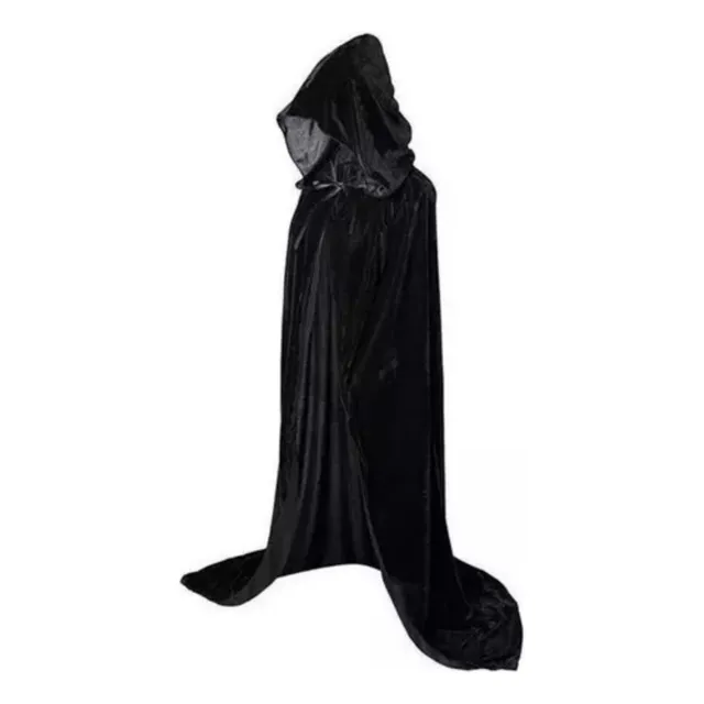 Capa Con Capucha Halloween Disfraz Noche De Brujas Unisex