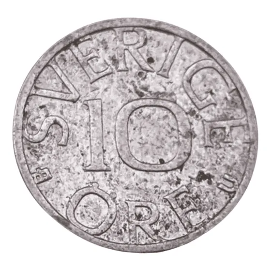 Moeda Da Suécia: 10 Öre