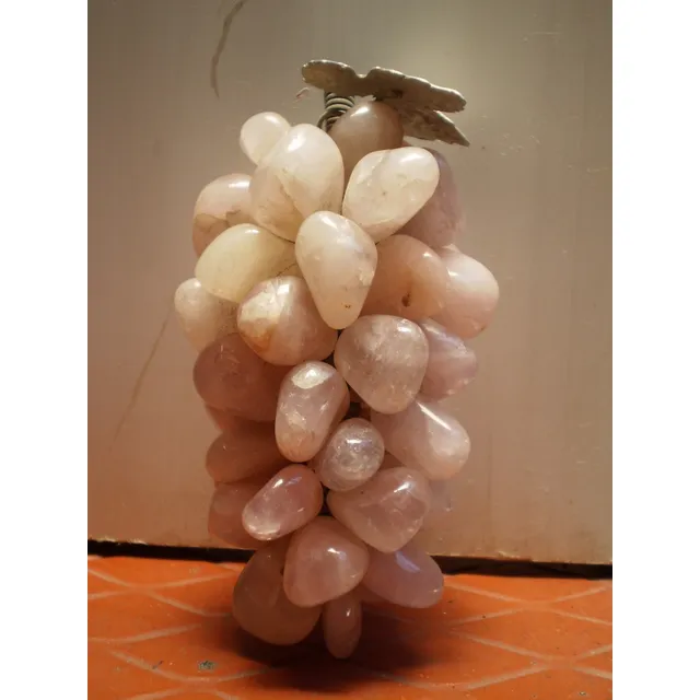 Piedra De Cuarzo Rosado. En Racimo. Usado. (brasileñas)