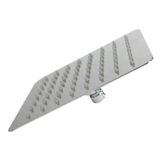Ducha Cuadrada De Baño Ultra Plana Acero Inoxidable Cromada