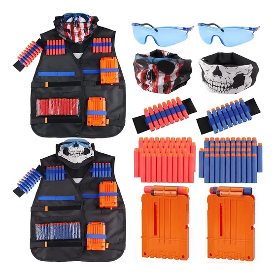 Chaleco Táctico Para Niños Para Pistolas Nerf N-strike Elite