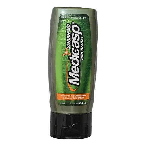 Shampoo Medicasp 400ml. Úso Diario! Ketoconazol