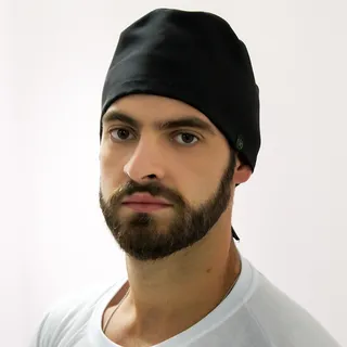 Gorro Bandana Greys Anatomy Preto Gorro Bandana Greys Anatomy Preto
