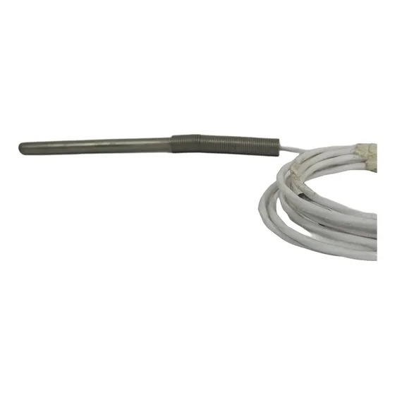 Pt100 Doble Sensor, Bulbo De 3  Largo, 1 Metro De Cable.