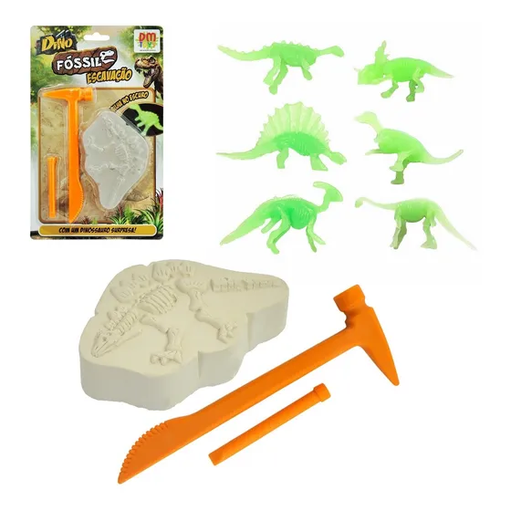 Dinossauro Fóssil Dino Escavação Coleção Arqueologia