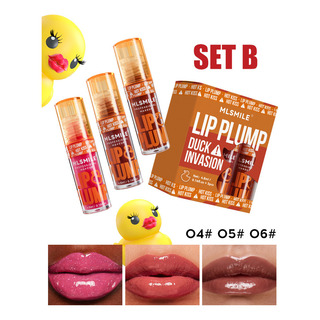 Set De 3 Unidades De Aceite Hidratante Para Brillo Labial Y Set De 3 Unidades De Aceite Hidratante Para Brillo Labial Y