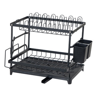 Escurridor De Platos Escurridor De Platos De 2 Niveles Con Escurridor De Platos Escurridor De Platos De 2 Niveles Con