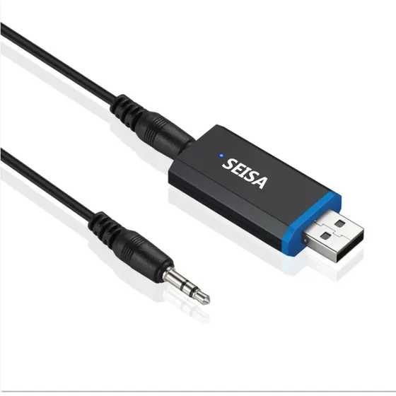 Receptor Audio Bluetooth Aux Jack 3.5mm Auto Stereo Sonido