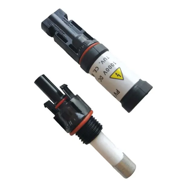 Conector Mc4 Com Fusível 15a Inline Gpv Energia Solar