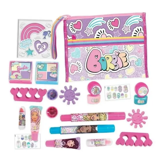 Set De Maquillaje Barbie Para Niñas Juguetes 