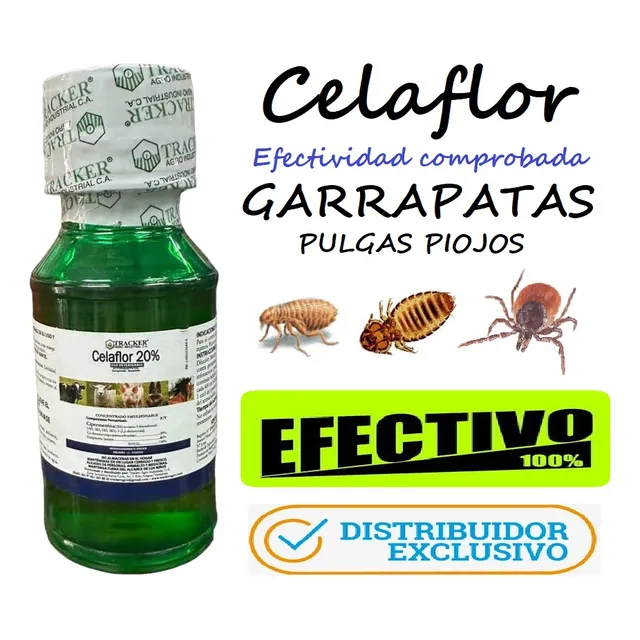 Insecticida Veneno Mata Garrapatas Celaflor 70 Cm3 Original
