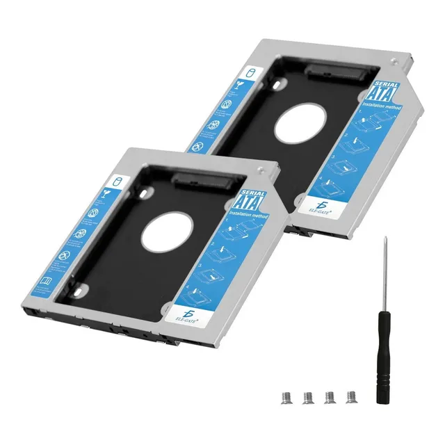 2pz Caddy Adaptador Disco Duro Sata 9.5 Mm Ssd All In One
