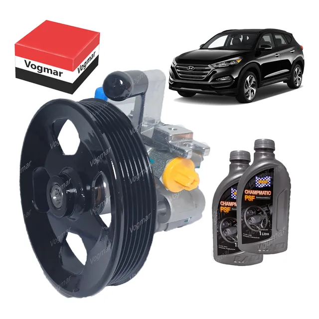 Bomba Direcao Hidraulica Tucson 2.7 2005/2019 Motor 2.7 V6