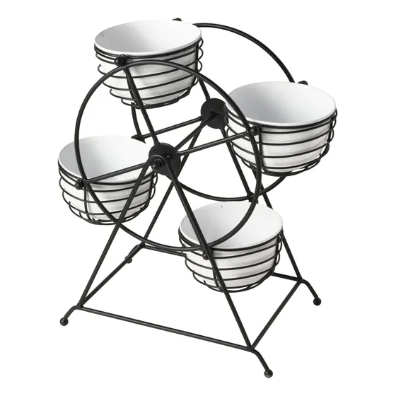 Gourmet Basics By Mikasa Ferris Wheel Juego Tazon Inmersion