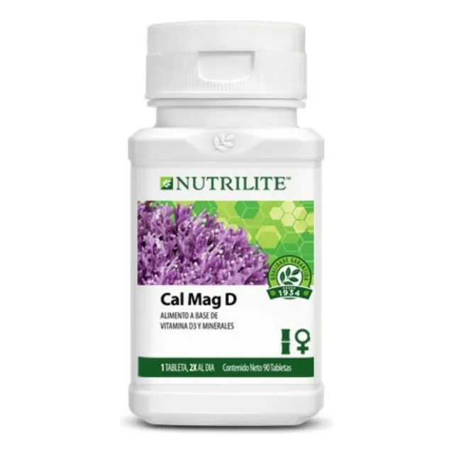 Nutrilite De Amway Mag D3 90  Comprimidos Calcio Y Magnesio
