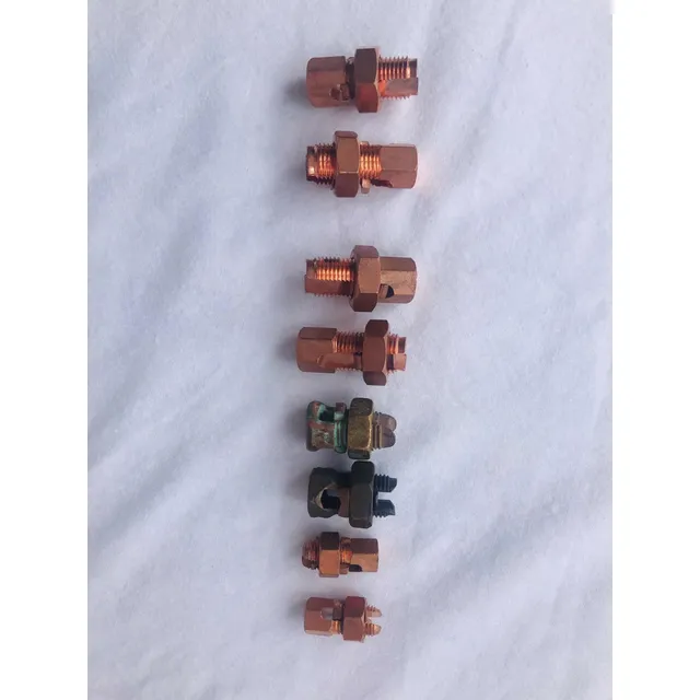 Conectores Perro En Bronce Varios Calibres Nuevo Y Usados.
