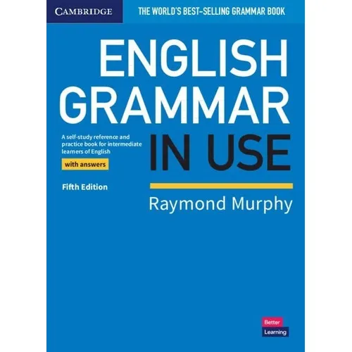 English Grammar In Use Book With Answers: A Self-study Reference And Practice Book For Intermediate Learners Of English, De Raymond Murphy. Editora Cambridge, Capa Mole Em Inglês, 2019