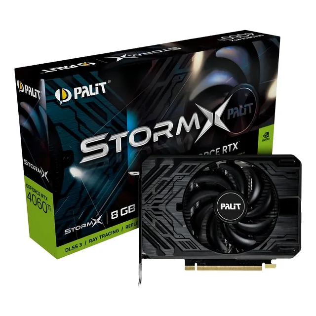 Tarjeta De Video Gamer Palit Rtx 4060ti Stormx 8gb Gaming