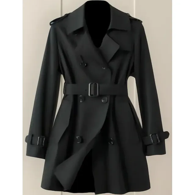 Sobretudo Feminino Elegante Casual Parka Peaky Blinders