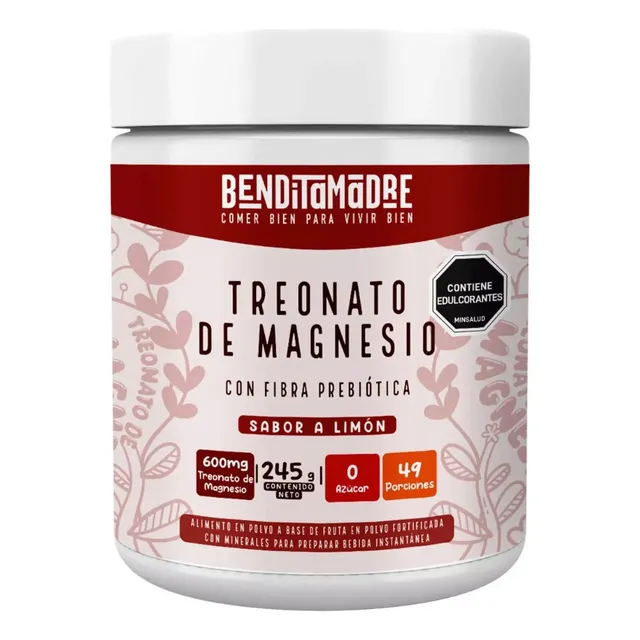 Treonato De Magnesio En Polvo