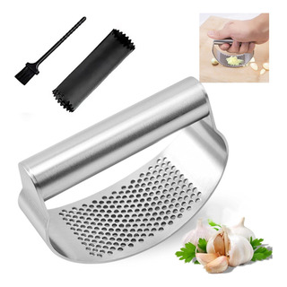 Triturador De Ajo Manual Acero Inoxidable Profesional Cocina Triturador De Ajo Manual Acero Inoxidable Profesional Cocina