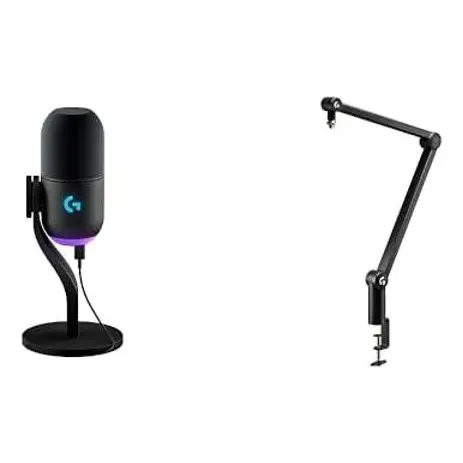 Microfone Gamer Razer Seiren V2 X, Usb, Condensador, Preto