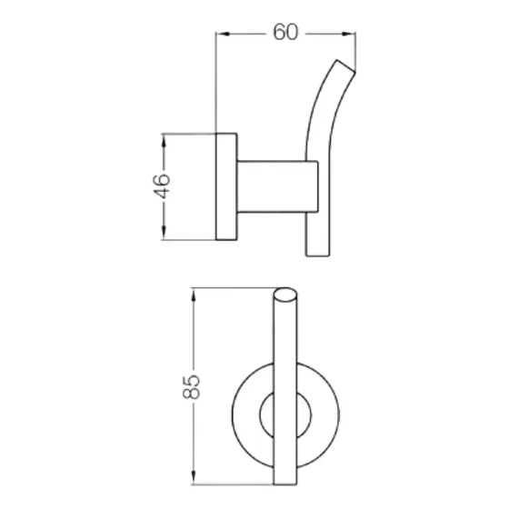 Fv Libby Percha 166/39 Toalleros Percheros Accesorios Baño