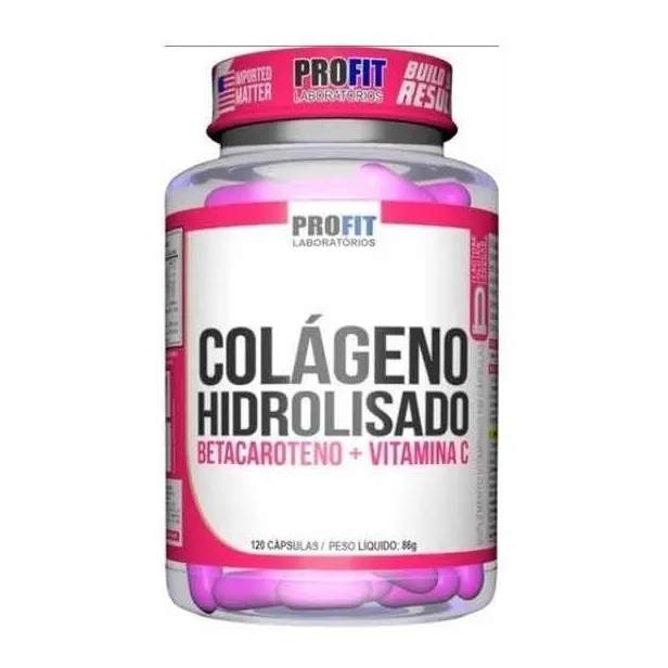 Colageno Hidrolizado Pro Fit + Vitamina C 120 Cápsulas