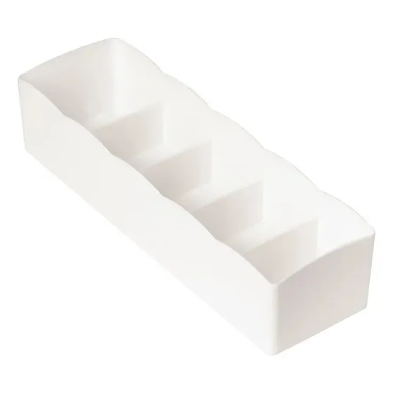 Organizador Medias 5 Divisiones Ropa Interior Cajon Pack X10