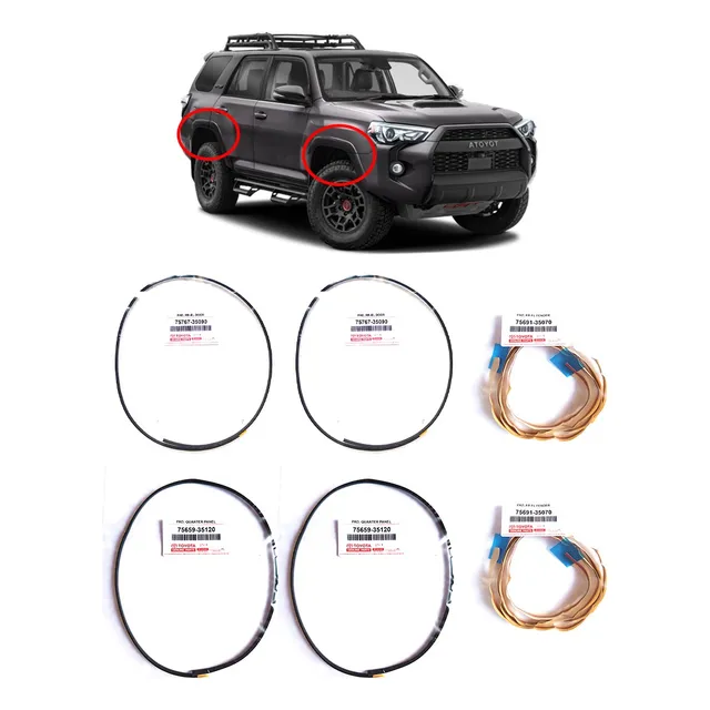 Juego Vivos Almohadilla Para Buche 4runner Trd Pro 2015/2024
