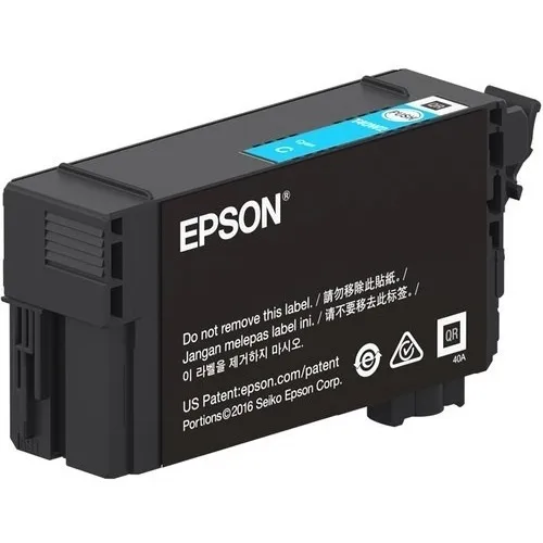 Cartucho De Tinta Epson T40w220 Color Cian De 50 Ml