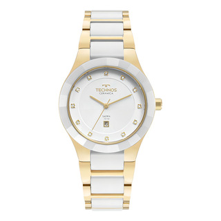 Relógio Technos Feminino Ceramic/saphire Dourado - Original Relógio Technos Feminino Ceramic/saphire Dourado - Original
